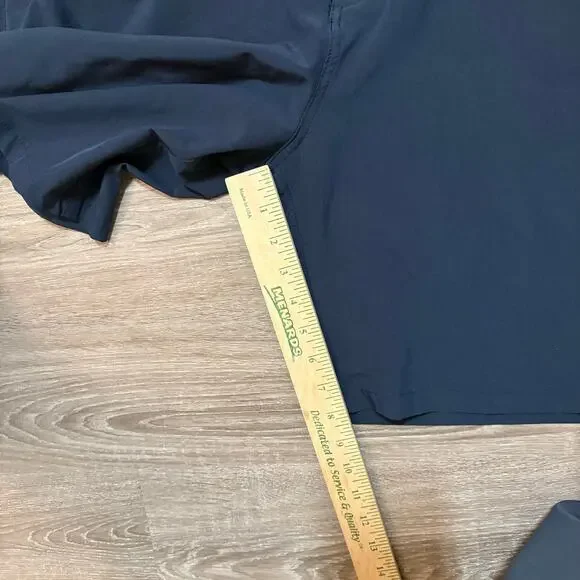 Rorie Whelan Golf Shorts Men Size 40 Navy Blue Stretch Performance - Picture 2 of 8